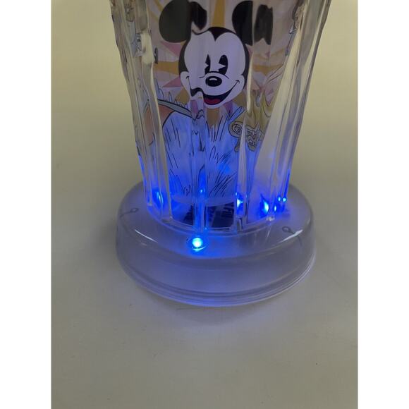 Walt Disney WORLD OF COLOR Cup Light Up Waves Tumbler California Adventure LOT 2 - Picture 4 of 14